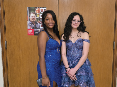 students in formal clothing